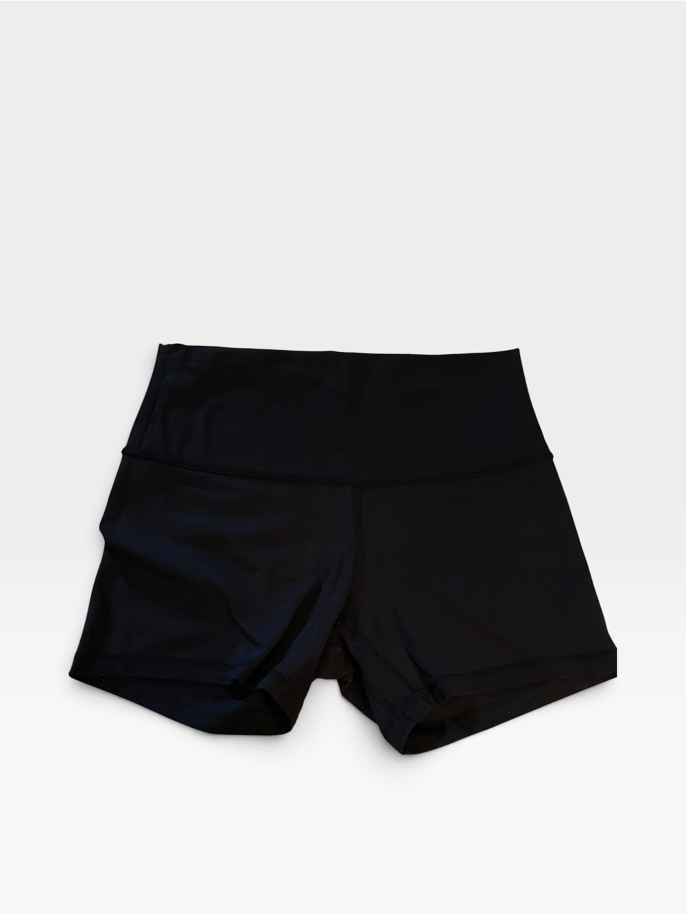 Women’s Lululemon High-Waist Black Performance Shorts